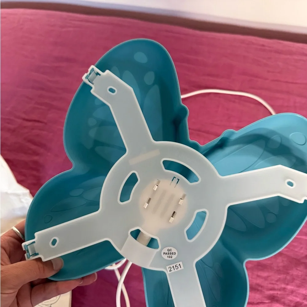 IKEA Blue Butterfly Wall Light